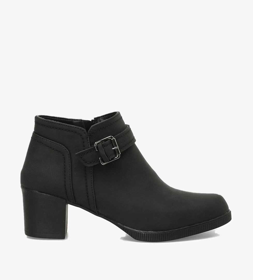 Polaris 163142.Z4PR Siyah Kadın Topuklu Bot - Görsel 1