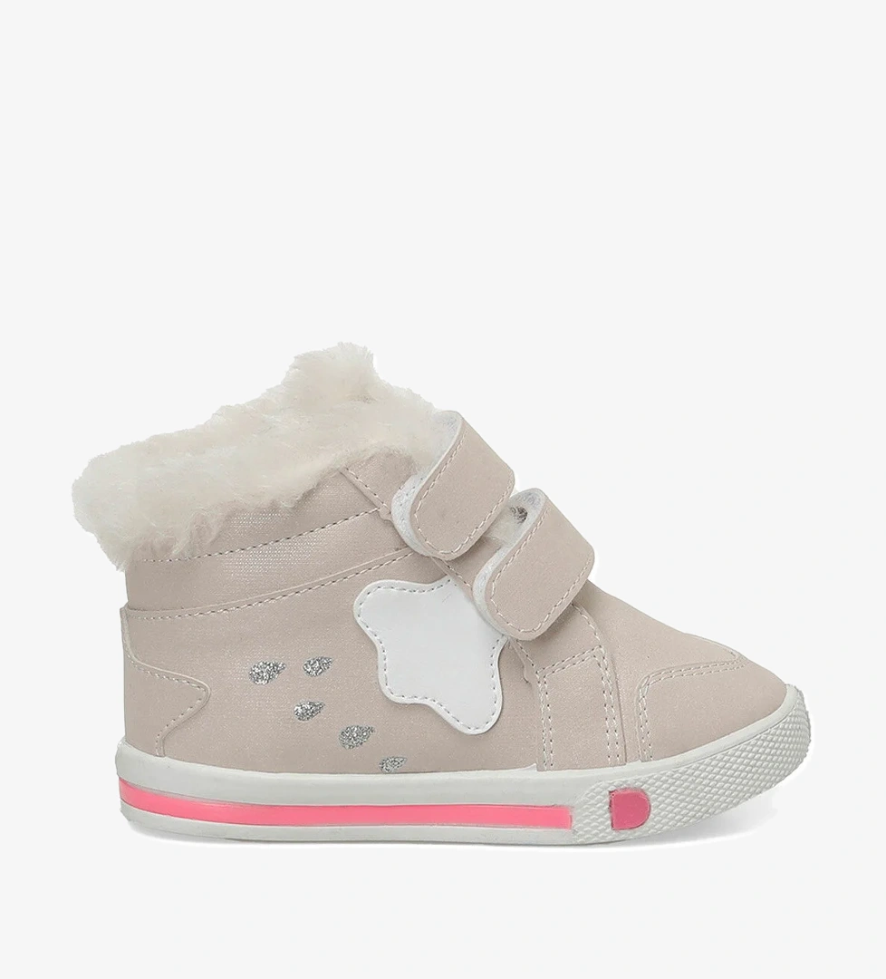 Polaris AVESI.B4PR Pudra Kız Çocuk High Sneaker - Görsel 1