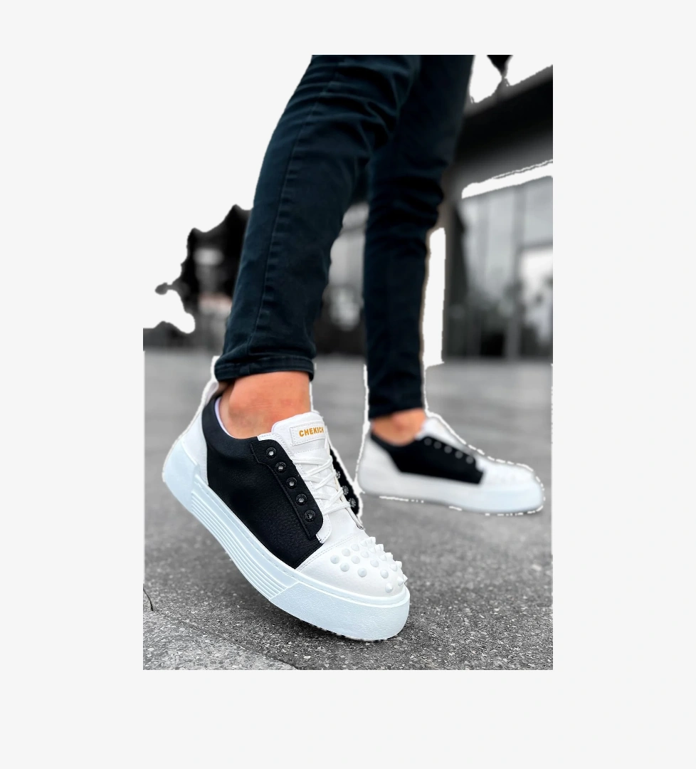 Chekich CH169 CBT Thorn Erkek Ayakkabı BEYAZ/SIYAH model görseli