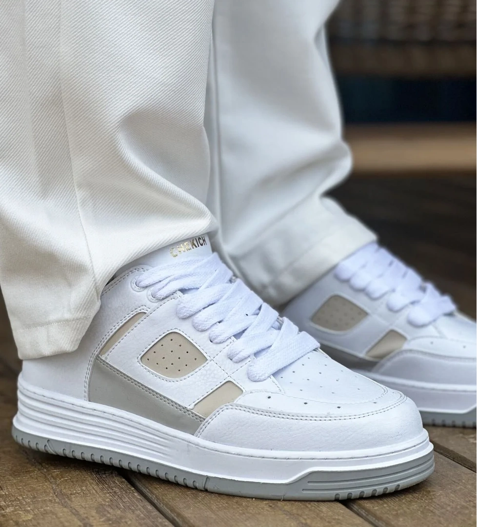 Chekich CH2410 CBT Avax Erkek Spor Ayakkabı BEYAZ / BEJ model görseli