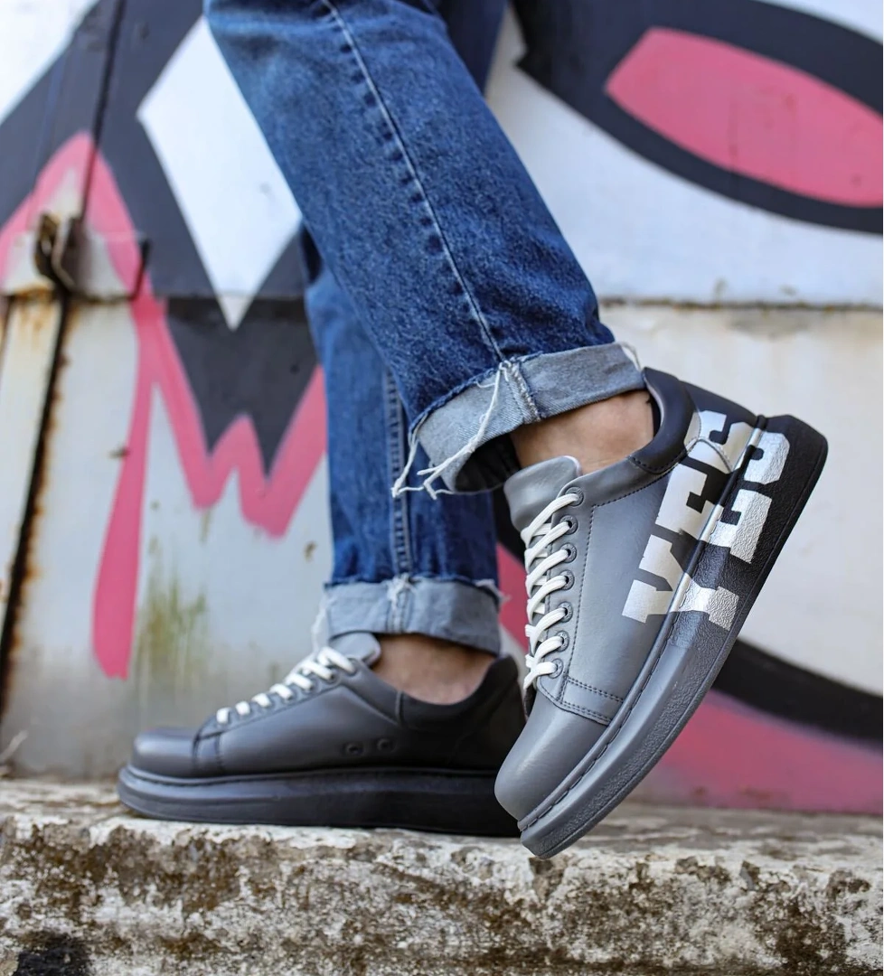 Chekich CH254 CBT Pittura Erkek Ayakkabı 402 YS GRI / KOYU GRI model görseli