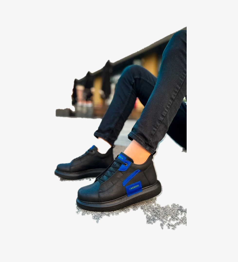 Chekich CH131 GST Frogner Erkek Bot SIYAH/SAX MAVI model görseli