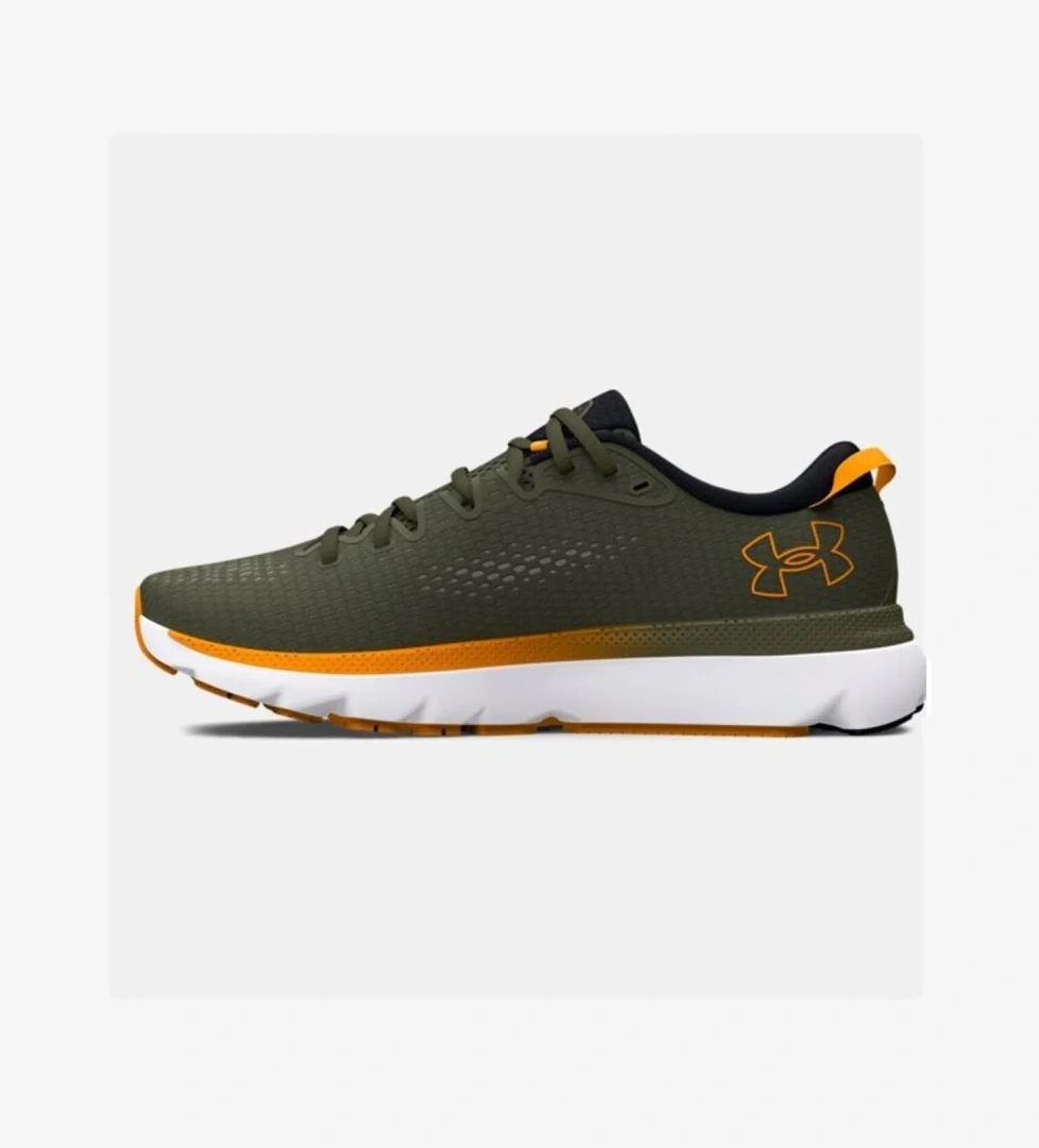 Under Armour Hovr Infinite 5 Erkek Yeşil Koşu Ayakkabısı (3026545-302) model görseli