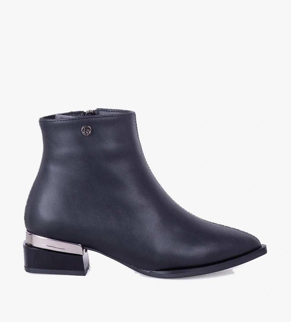 Pierre Cardin 4K 52720 Kadın Fermuarlı Bot Siyah model görseli