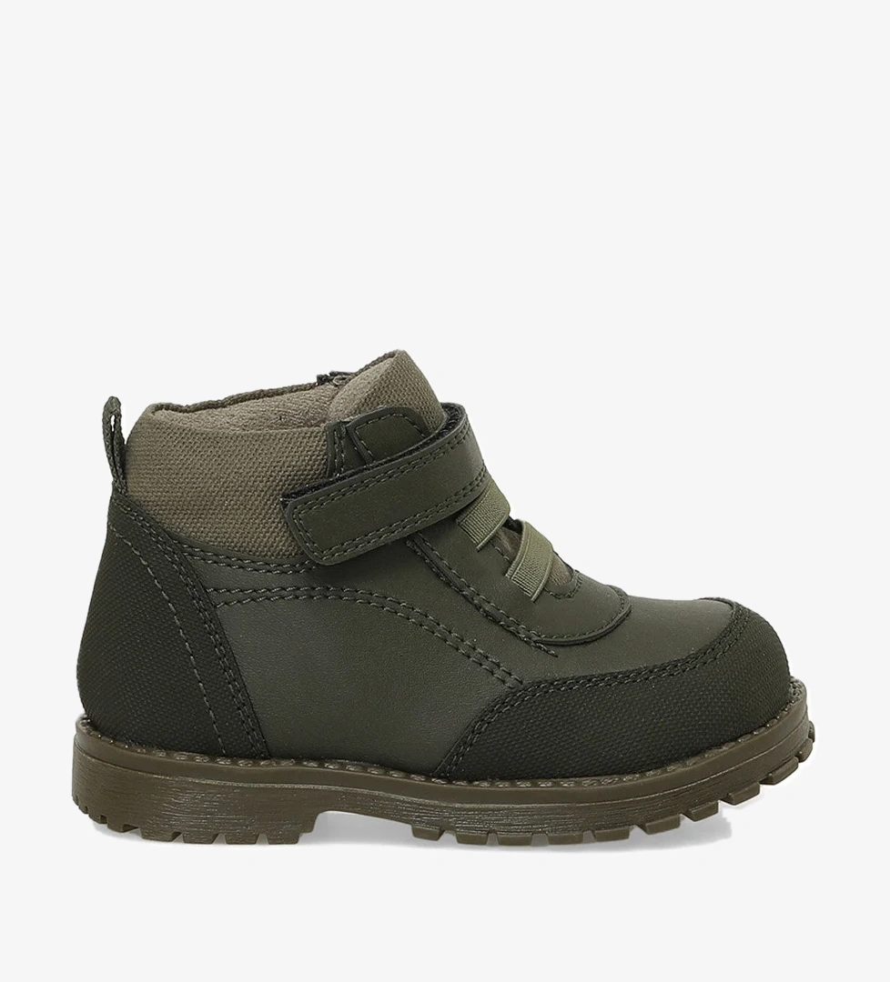 MASTA.B4PR Haki Erkek Çocuk Worker Bot - Görsel 1