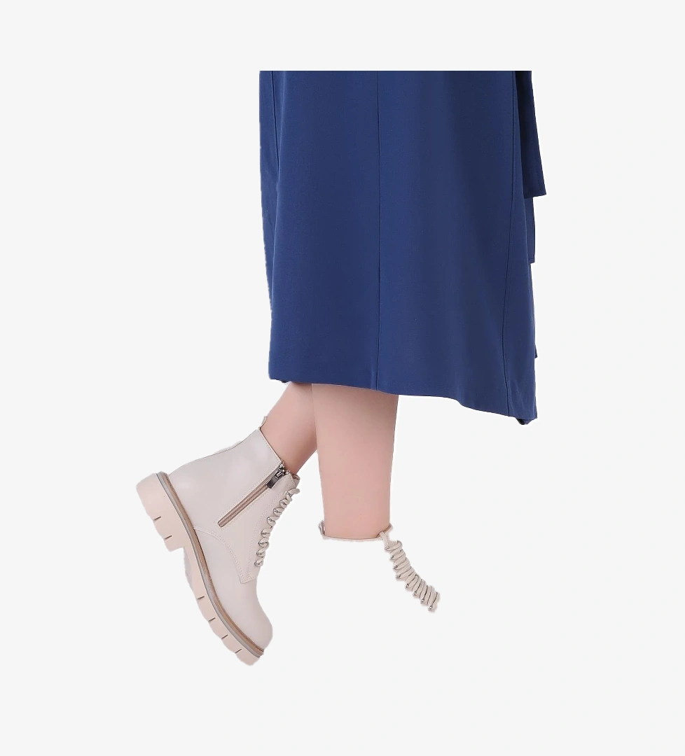 London K452021 Termal Kürklü Kadın Düz Kışlık Bot - Görsel 1