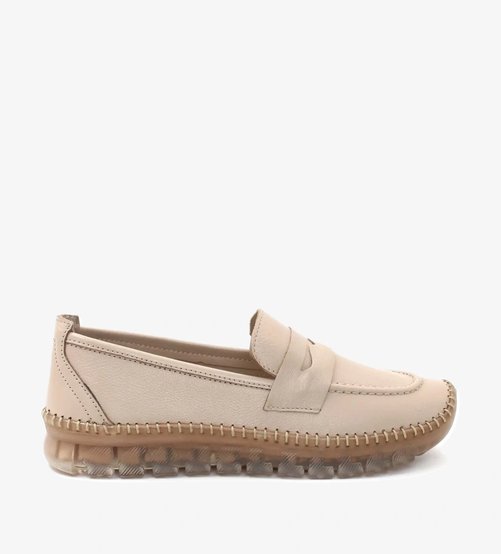 Fast Step Hakiki Deri Kadın Casual Ayakkabı 609za740 model görseli