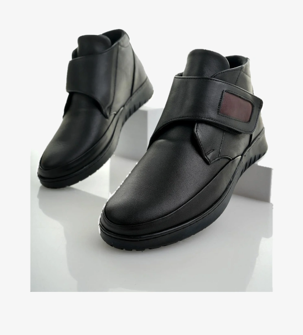 MEDİCALLY Garantili Ortopedik Taban Topuk Dikeni Hakiki Deri Kadın Bot