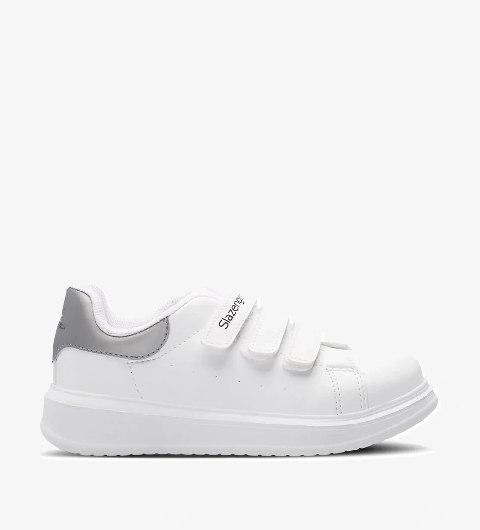 LOVE I Unisex Çocuk Sneaker Ayakkabı Beyaz / Gümüş