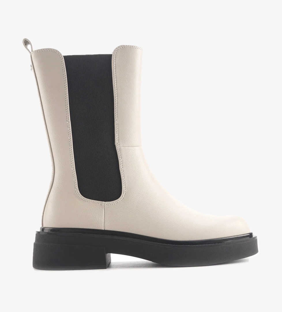 CANDID 4PR KIRIK BEYAZ Kadın Chelsea Bot - Görsel 1