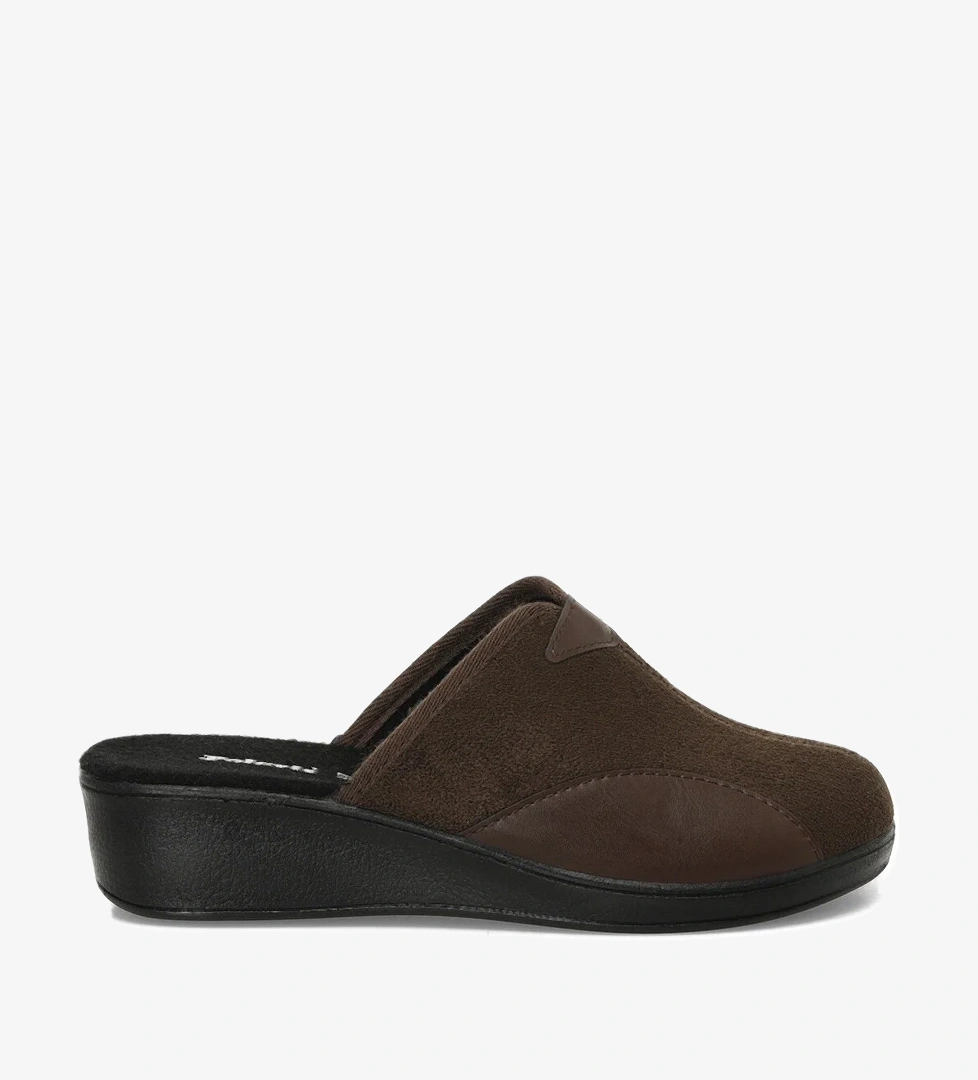 Polaris 607049.Z4PR Kahverengi Kadın Ev Terliği - Görsel 1