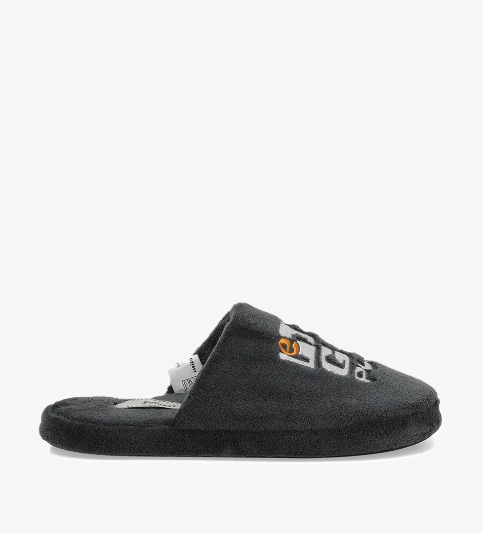 Polaris 608080.M4PR GRI Erkek Ev Terliği - Görsel 1