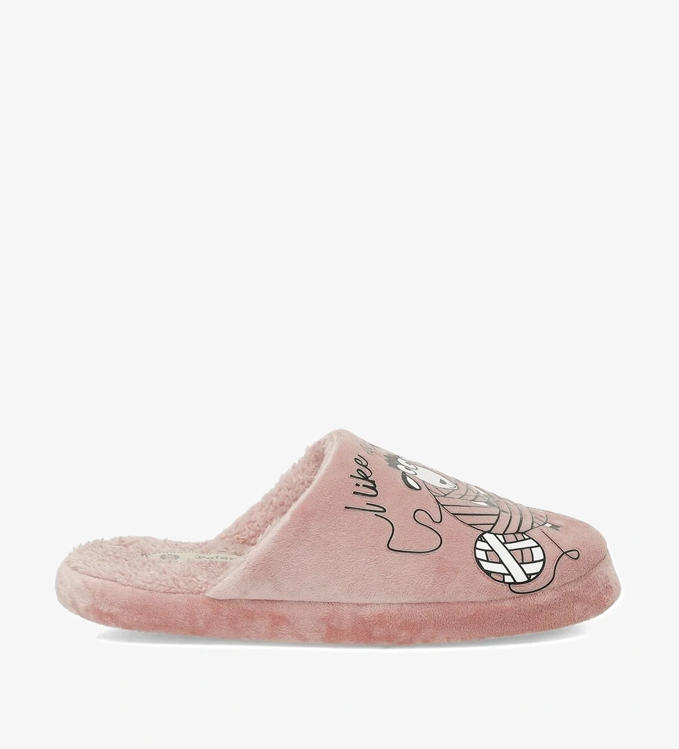 607109.Z4PR Pudra Kadın Ev Terliği - Görsel 1