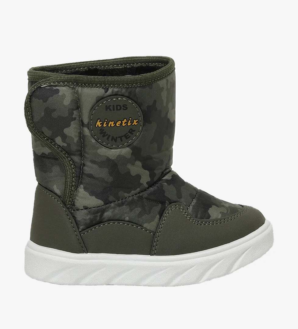 KEENY 4PR Haki Erkek Çocuk Kar Botu - Görsel 1