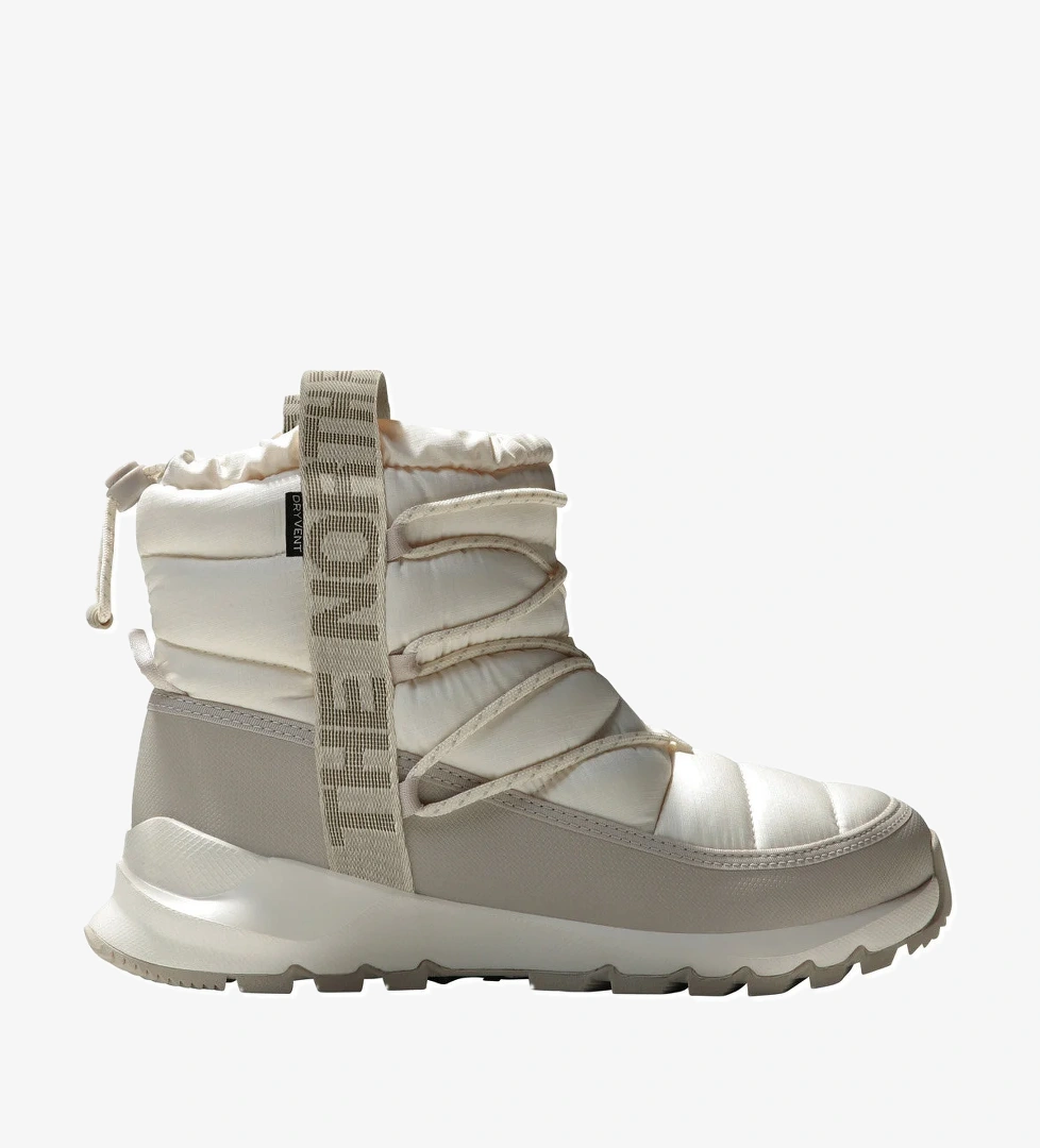 The North Face Thermoball Lace Up Kadın Outdoor Waterproof Bot Beyaz model görseli