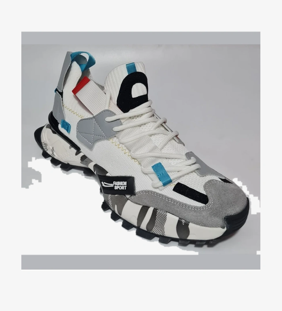 Scootland Bağlı Lastikli Triko Fashion Sport Erkek Yürüyüş Ayakkabı 19279 model görseli