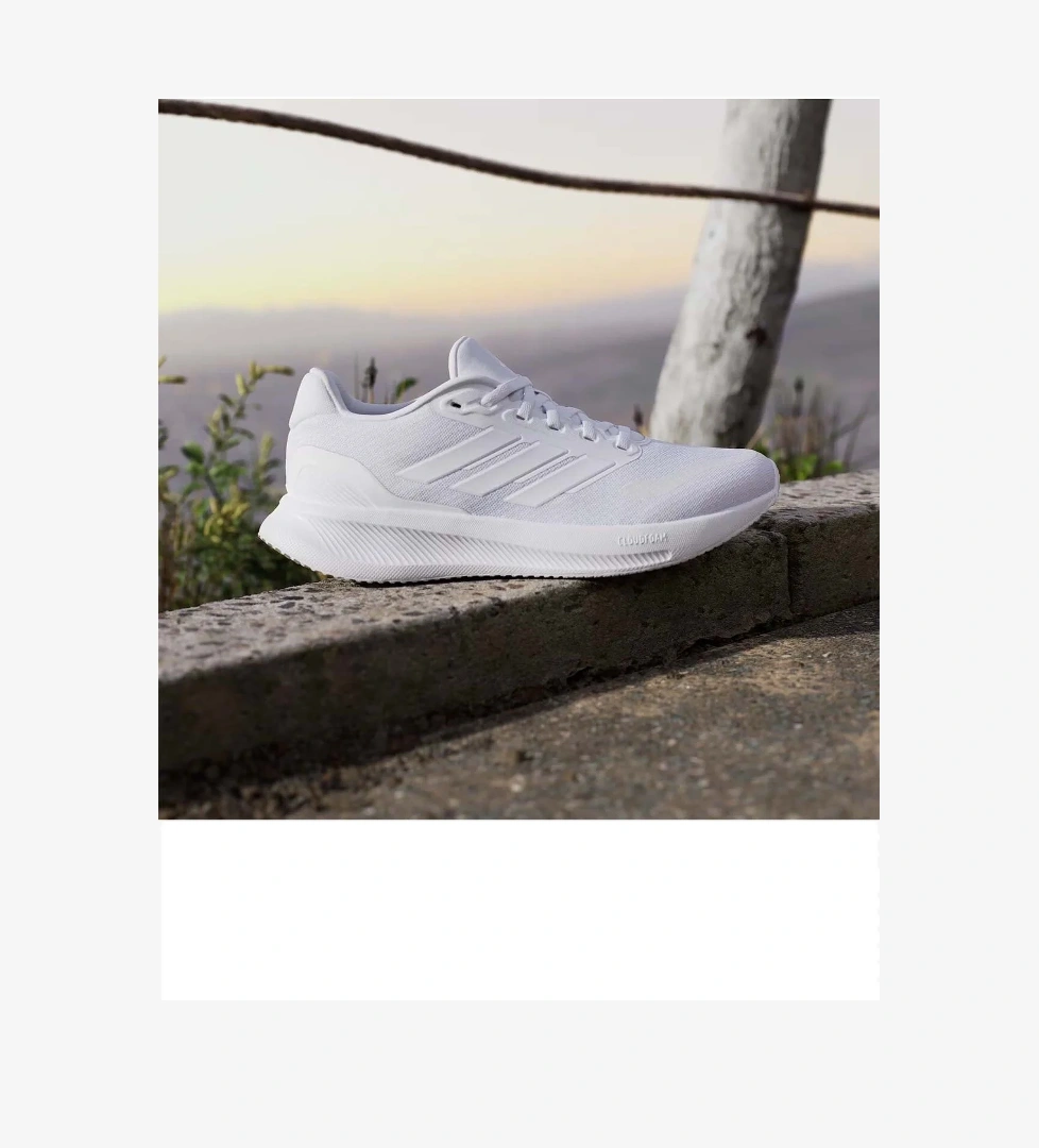 Runfalcon 5 Kadın Beyaz Koşu Ayakkabısı