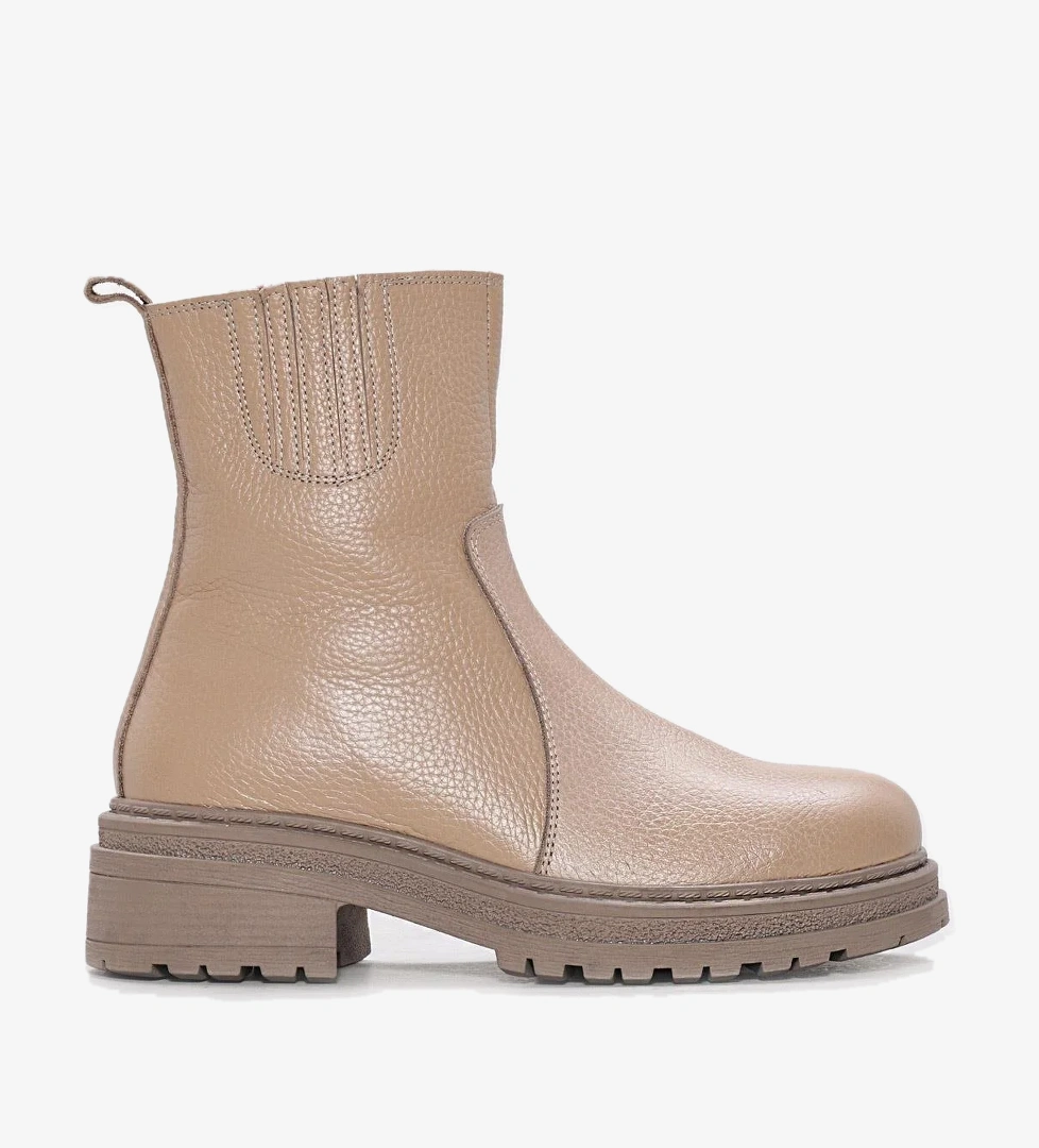 Hakiki Deri Kadın Kalın Taban Bot 257SZA624