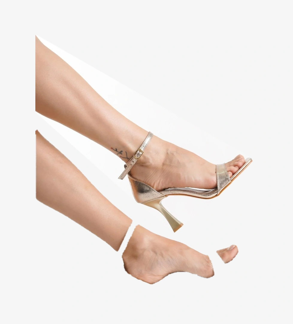 Modabuymuş Tek Bantlı Kadeh Topuk - Ayakkabı Middle model görseli