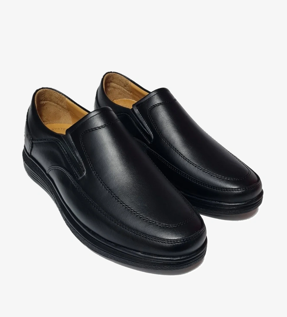 Akyüz Bağsız Kat Model Hakiki Deri Erkek Günlük Comfort Ayakkabı Ay-970-k model görseli