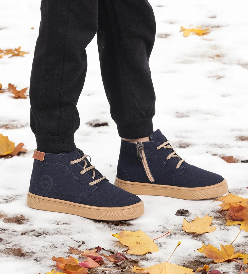 Homer Fermuarlı Erkek Çocuk Günlük Bot Ayakkabı Lacivert