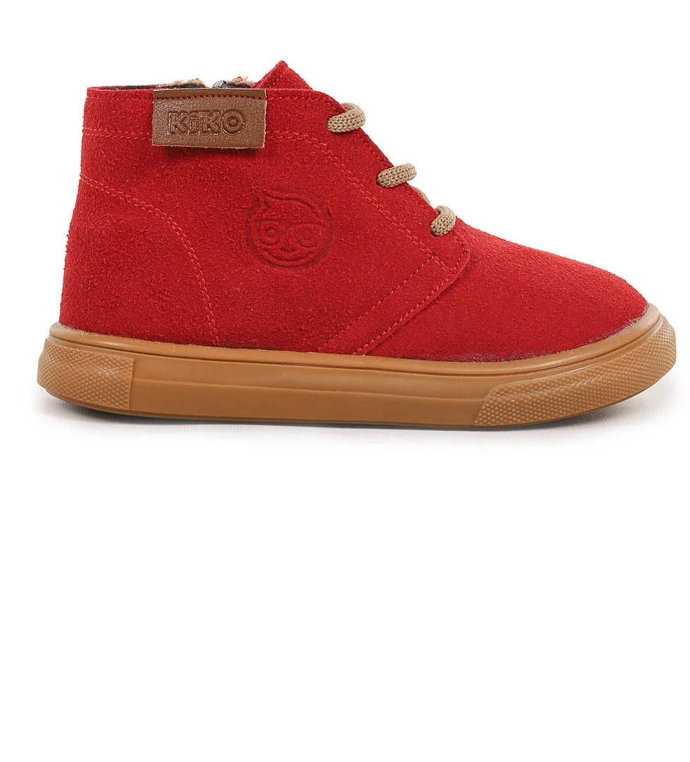 Homer Fermuarlı Kız Bebek Günlük Bot Ayakkabı Kırmızı - Görsel 1