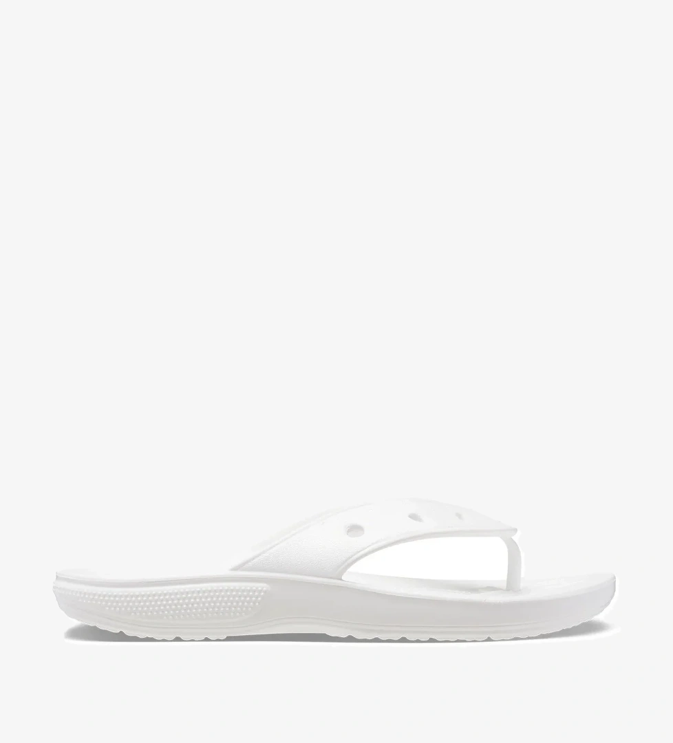Crocs Crocs Beyaz Classic Flip V2 Unisex Terlik 209402-100 Sandalet & Terlik | Flo Beyaz - 1. görsel