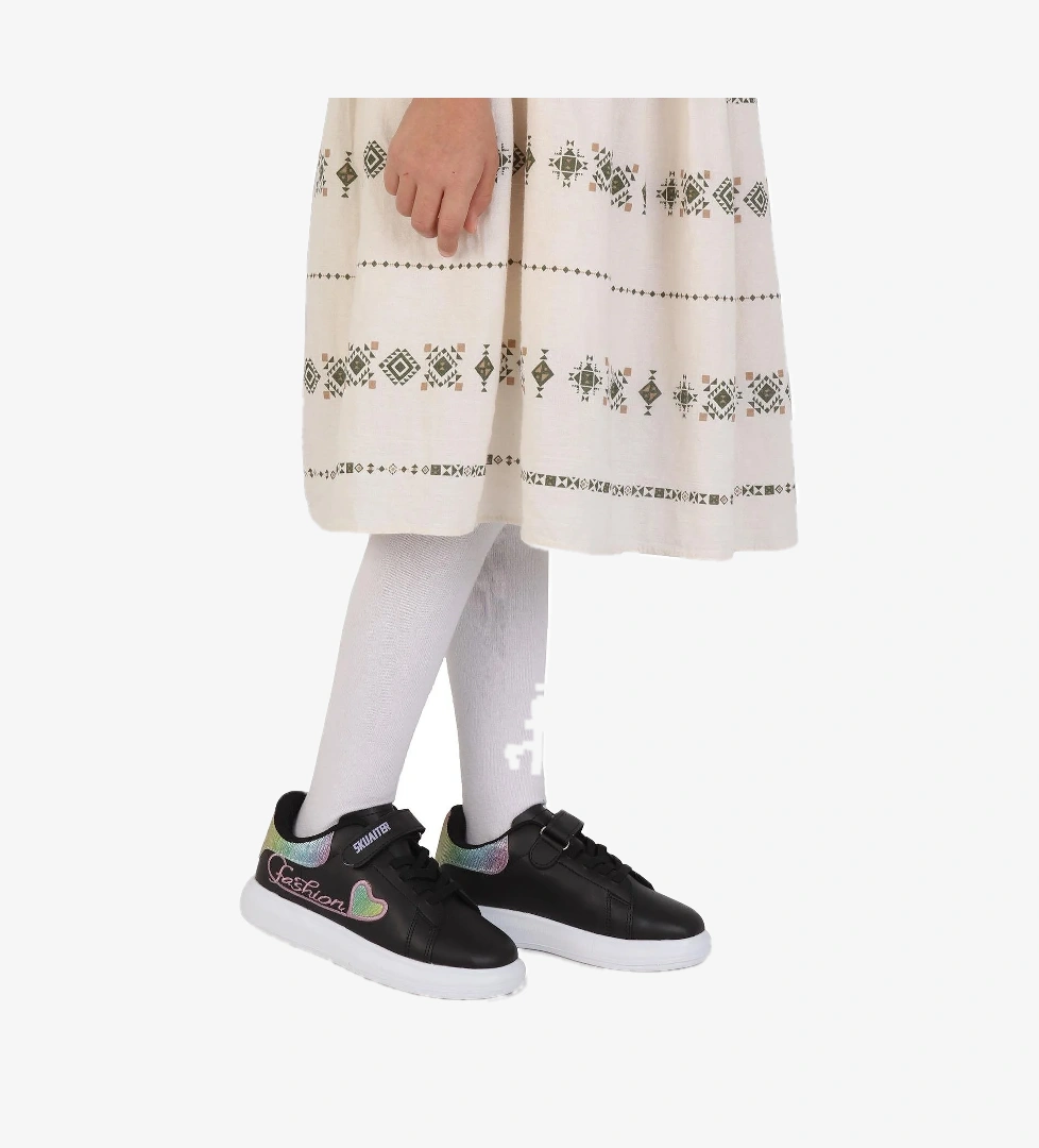 Skuaıter 011Mc Syh-Lila Kız Çocuk Sneaker Spor Ayakkabı - Görsel 1