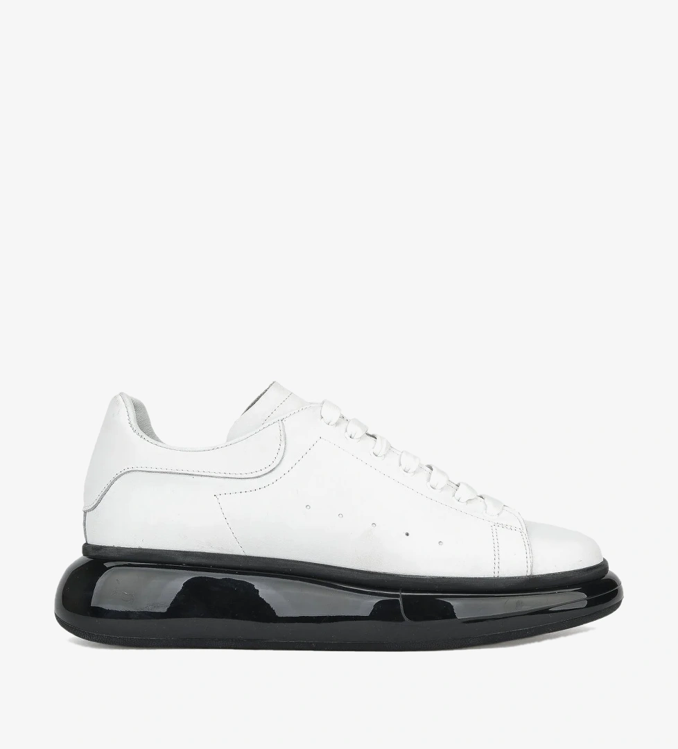 Ziya Erkek Hakiki Deri Sneaker 143423Z120 Beyaz