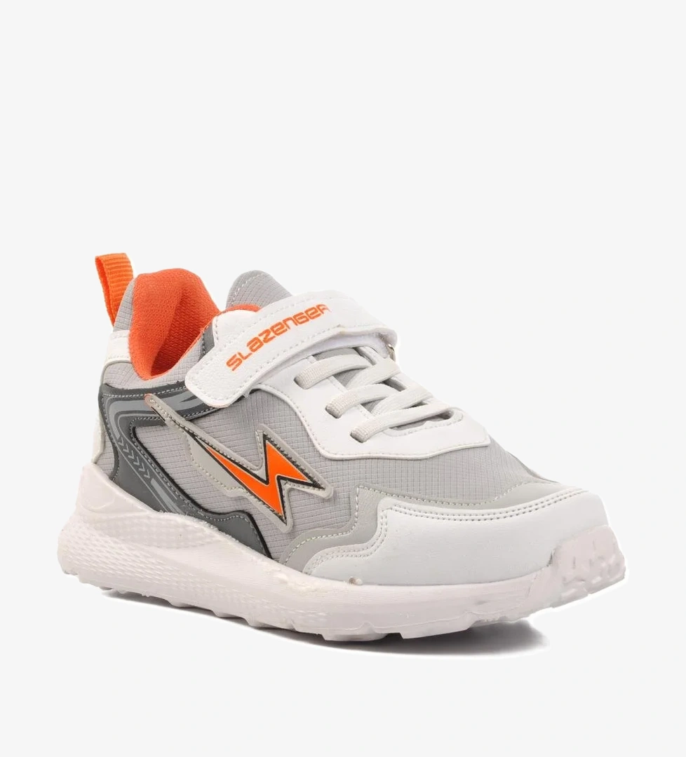 Slazenger Kaoru-F Gri-Turuncu Unisex Çocuk Spor Ayakkabı model görseli