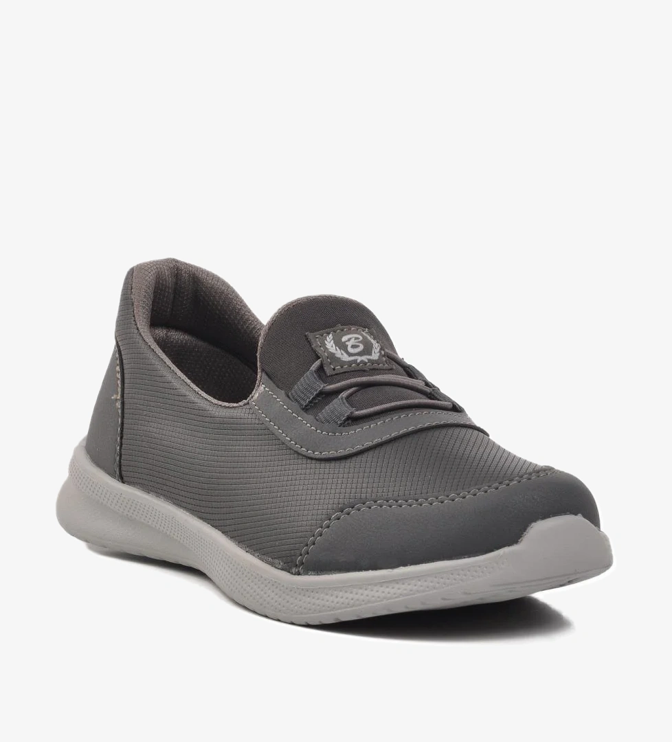 575-25K Füme Kadın Slip-On Spor Ayakkabı - Görsel 1