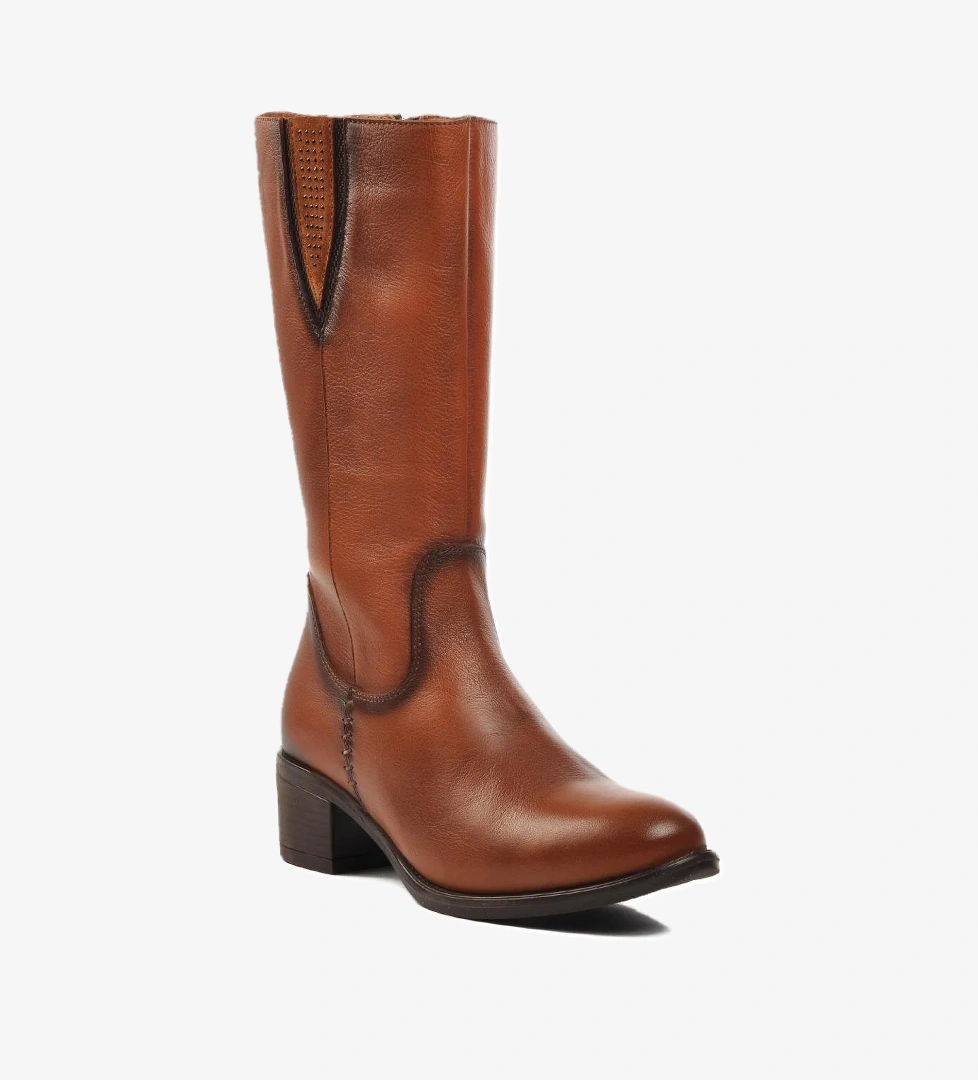 Voyager 9289 Siyah Taba İçi Polarlı Hakiki Deri Kadın Çizme model görseli