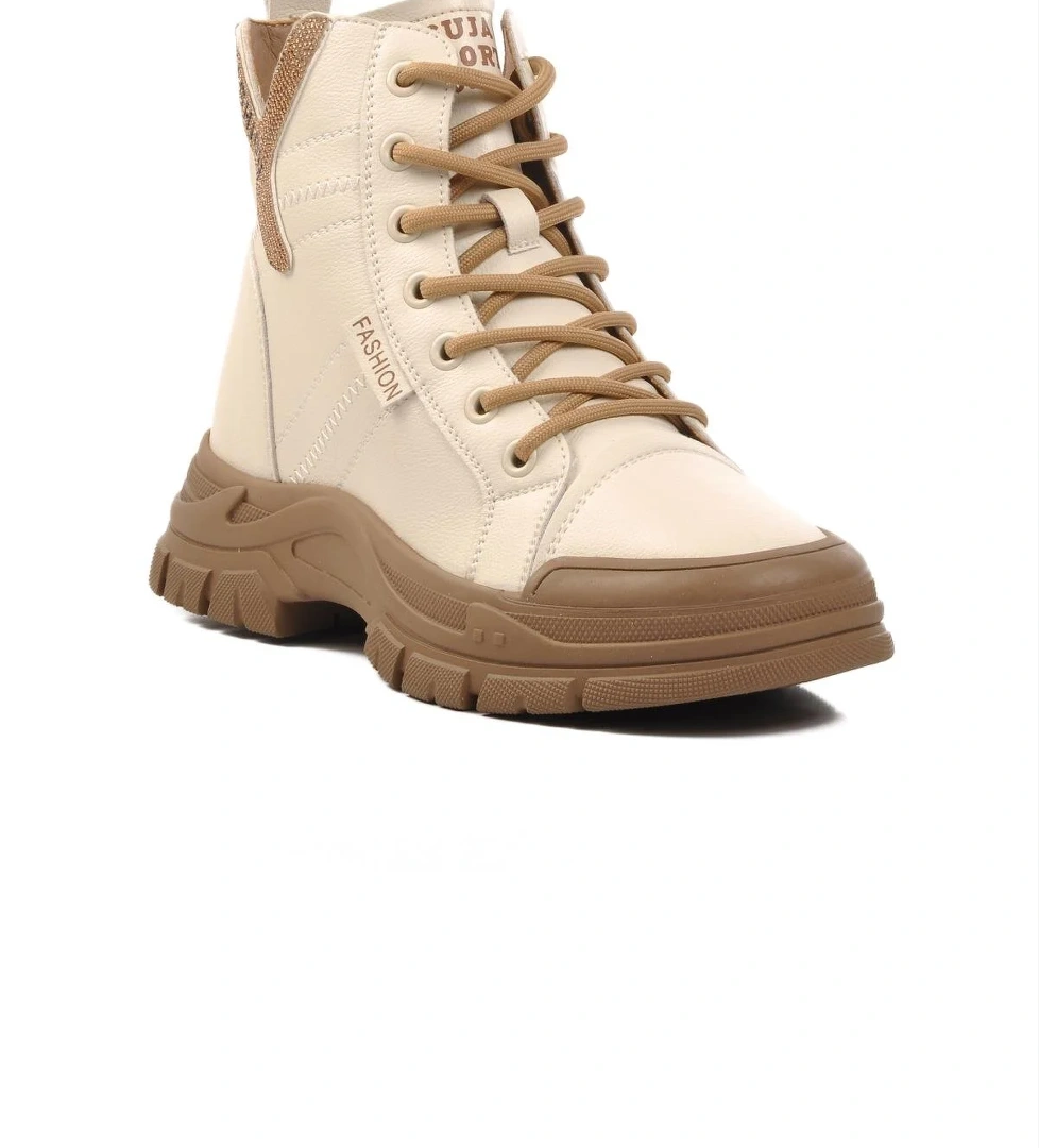 Guja 24K310-14 Bej İçi Polarlı Kadın Bot model görseli