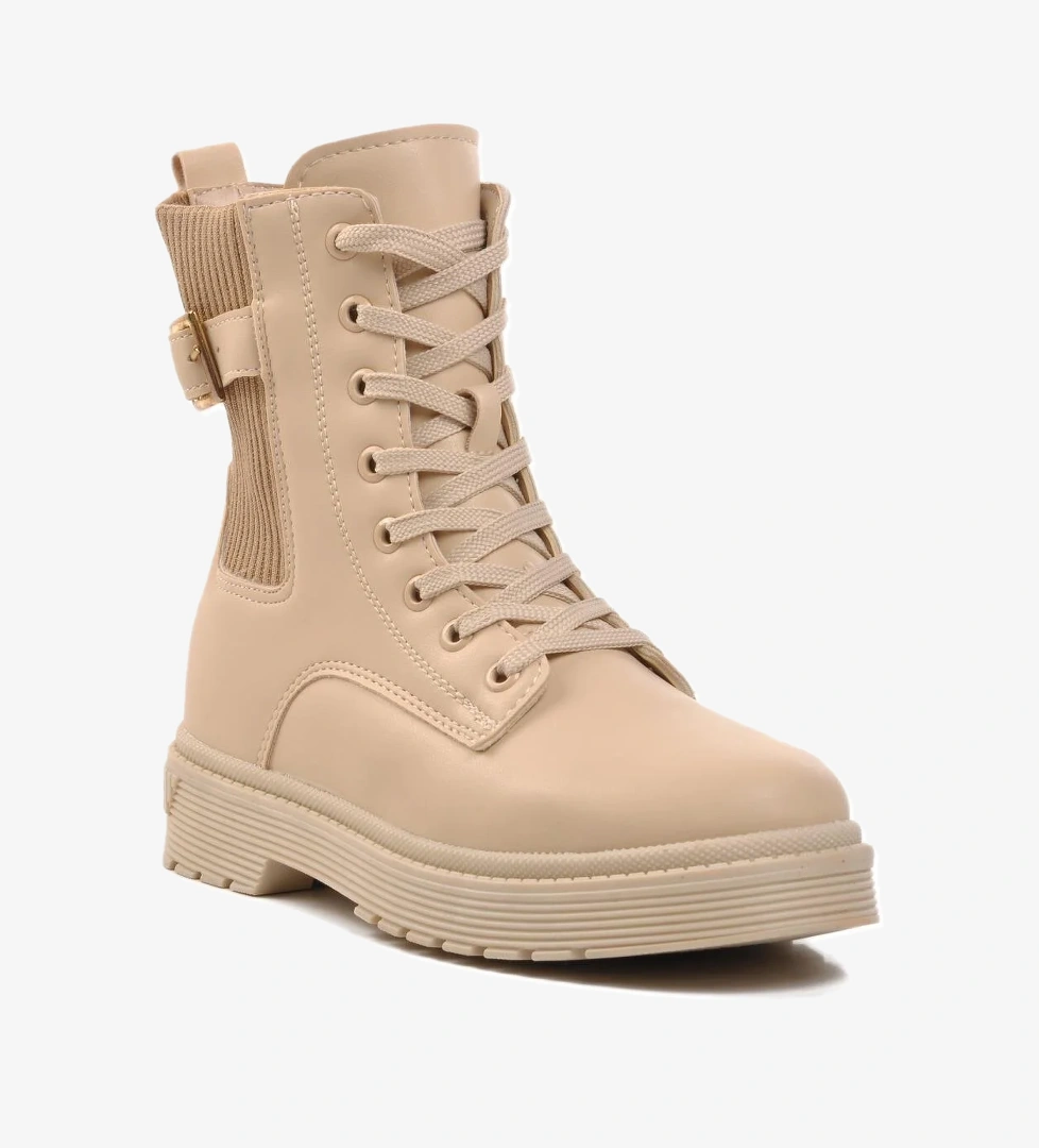 24030 Bej İçi Polarlı Kadın Bot