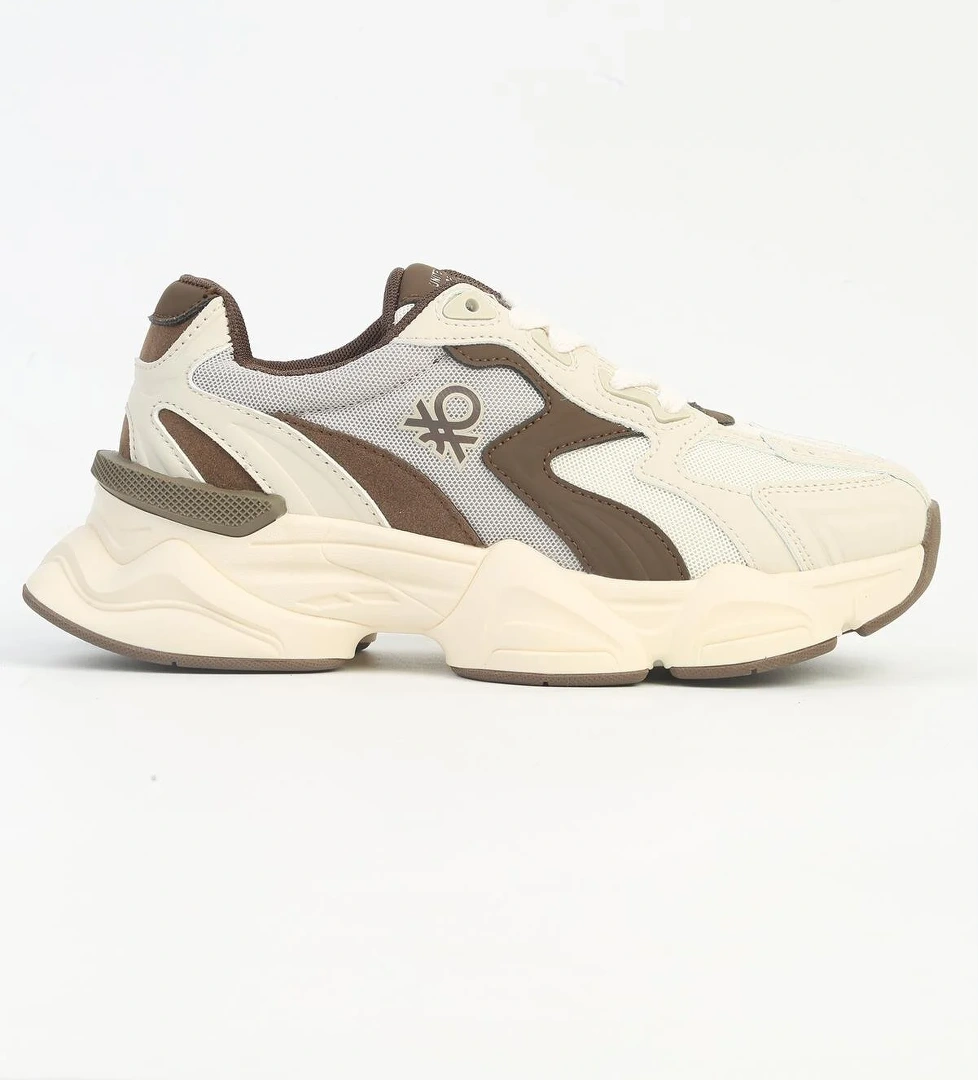 ® Bej Kahve Kadın Spor Ayakkabı İTHAL BNI-11121 - Görsel 1