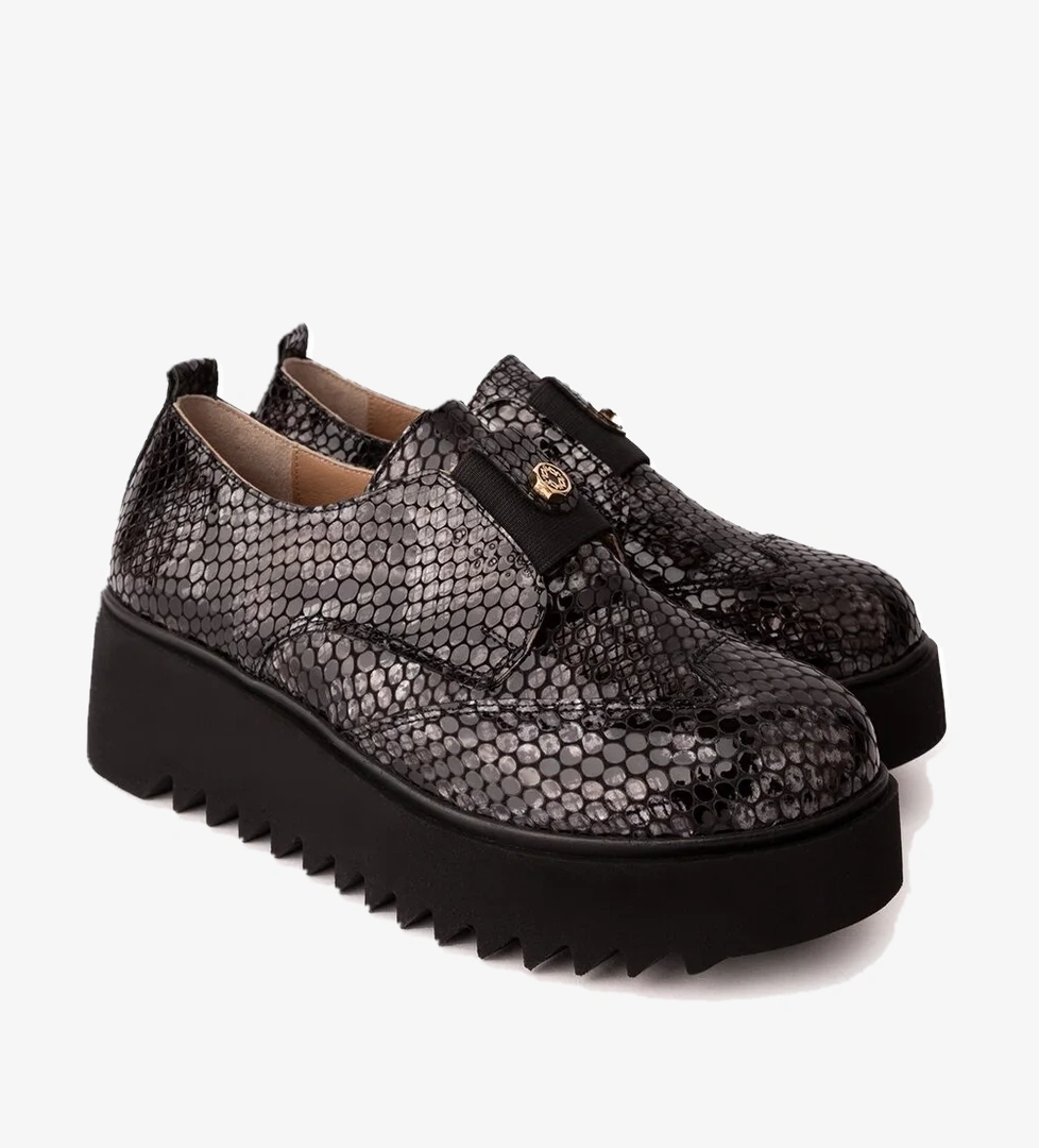 Gondol Kundura Gondol Lastik Detaylı Hakiki Deri Ayakkabı Ast.8004 model görseli