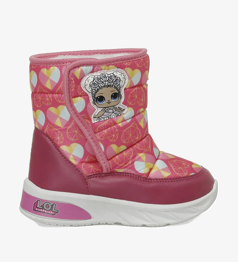 ROYHA.P4PR Fuşya Kız Çocuk Çizme - Görsel 1