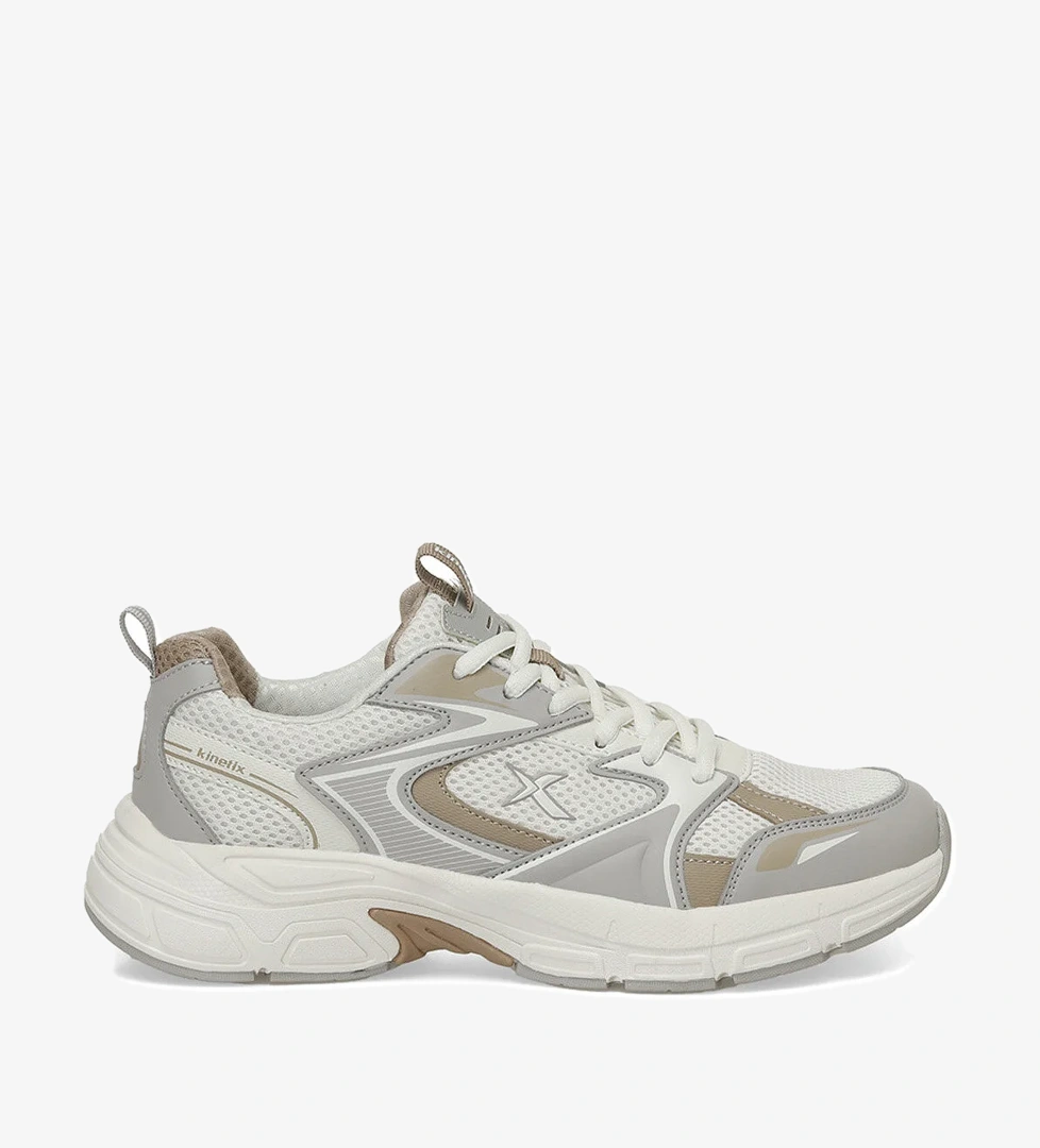 ARLEX TX W 4PR Ekru Kadın Koşu Ayakkabısı - Görsel 1