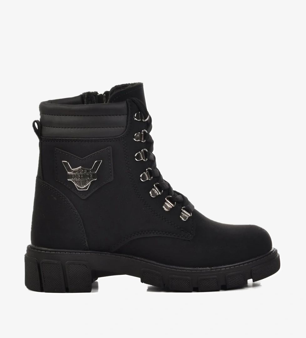 Walkway Parpat 25K Siyah Zümrüt İçi Kürklü Kadın Bot model görseli