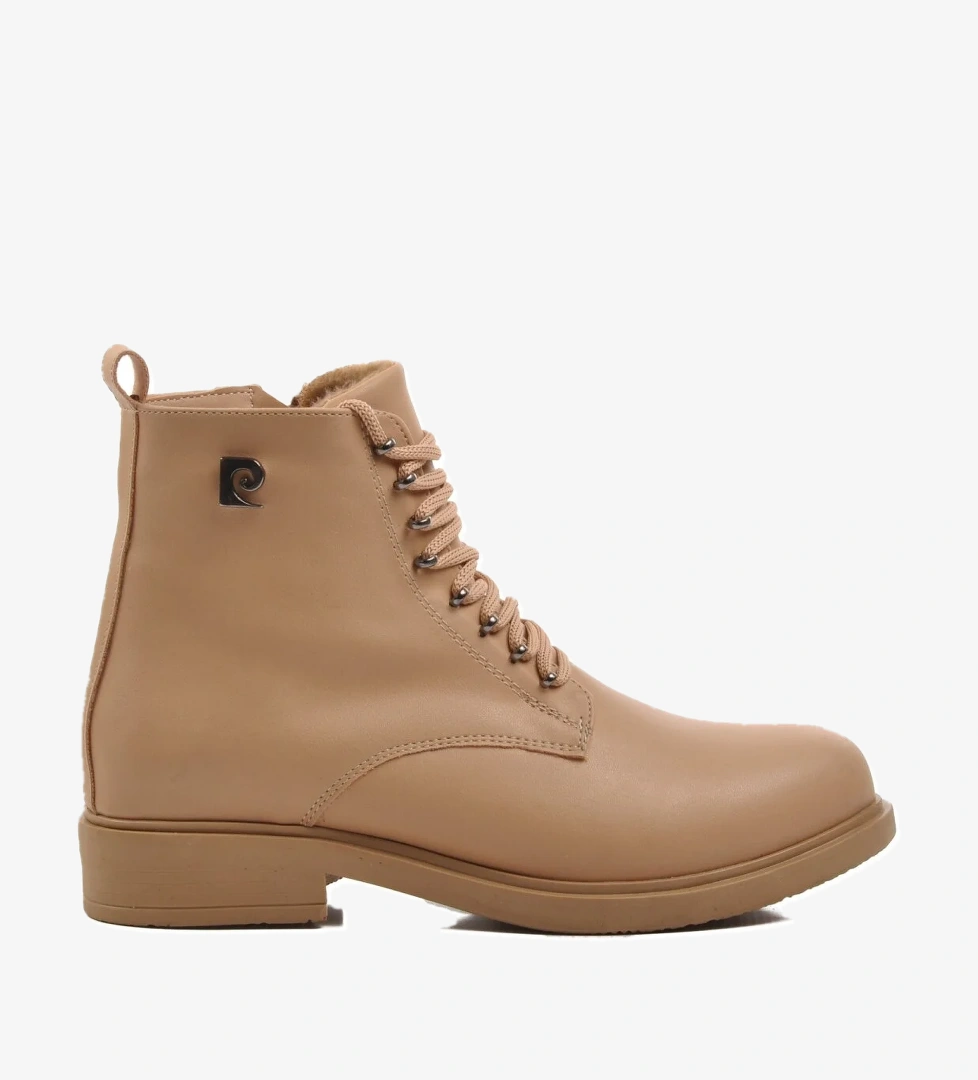 Pc-52516 Bej İçi Polarlı Kadın Bot