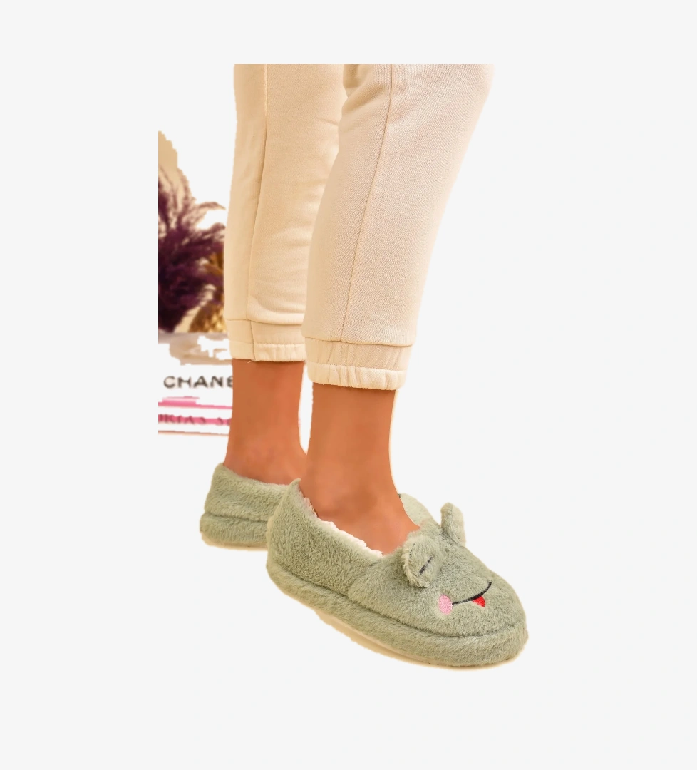 Odesa Ayakkabı Kadın Sevimli Hayvan Figür Detaylı Panduf model görseli