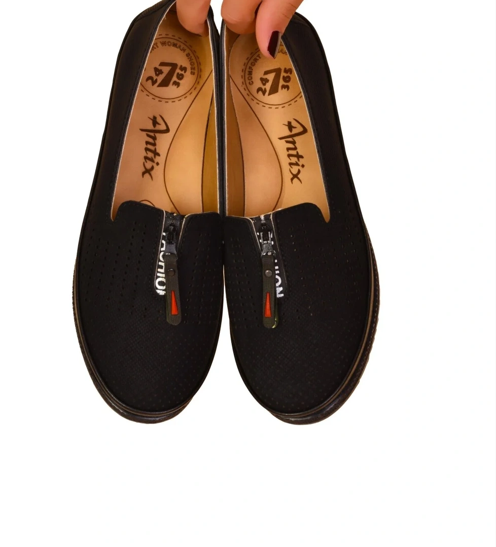 Kadın Günlük Tam Ortopedik Babet Ayakkabı - Görsel 1