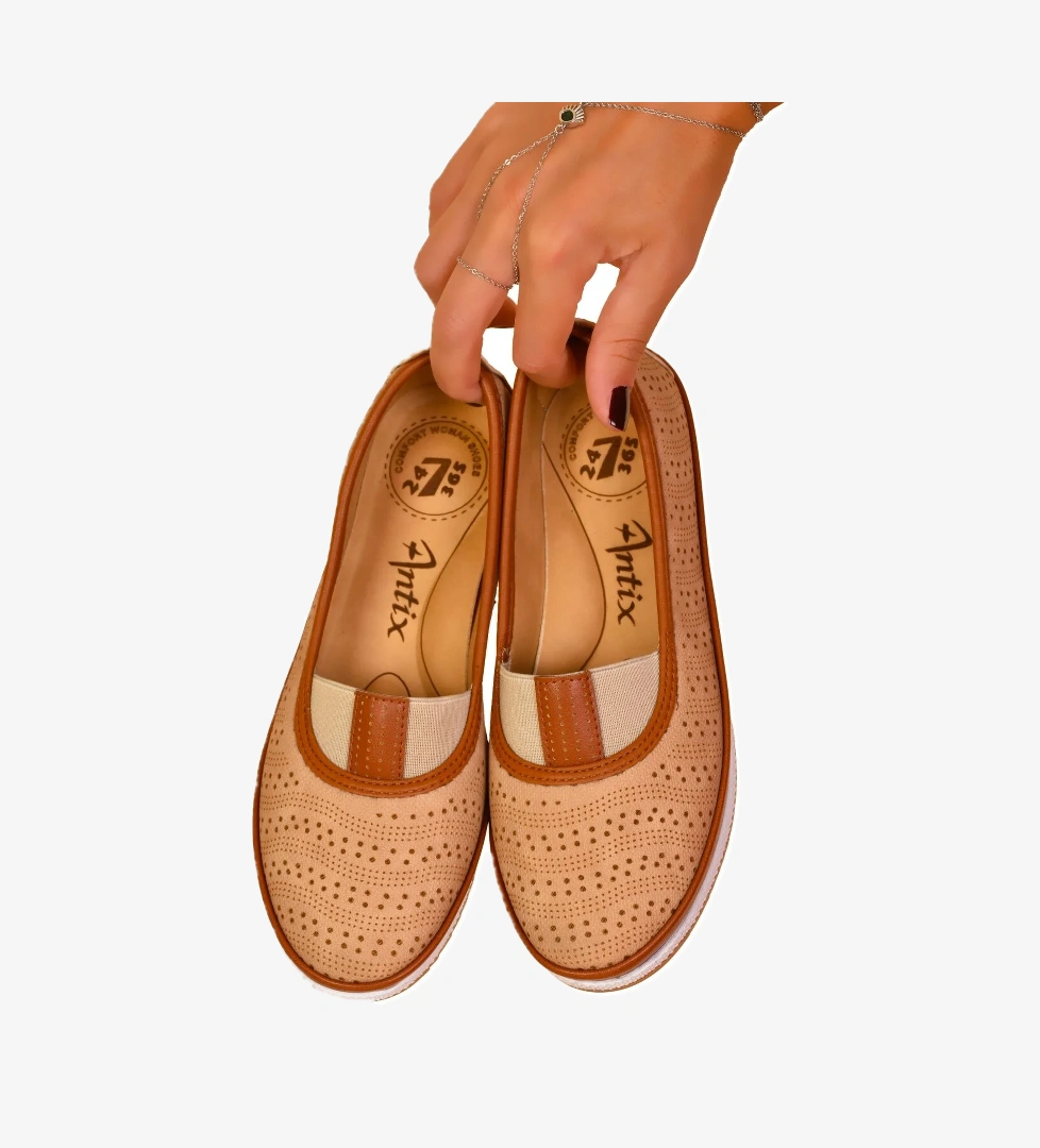 Kadın Günlük Tam Ortopedik Babet Ayakkabı