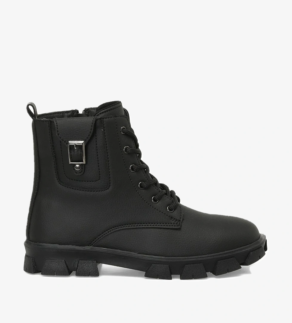 BAGES.G4PR Siyah Kız Çocuk Biker Bot - Görsel 1