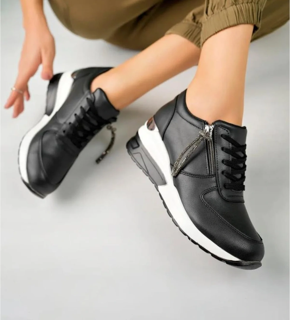 Snicker 02961 Kadın Gizli Topuklu Spor Ayakkabı