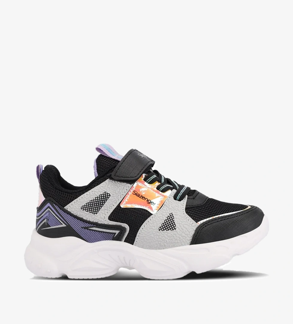 NELSON Kız Çocuk Sneaker Ayakkabı Siyah / Mor