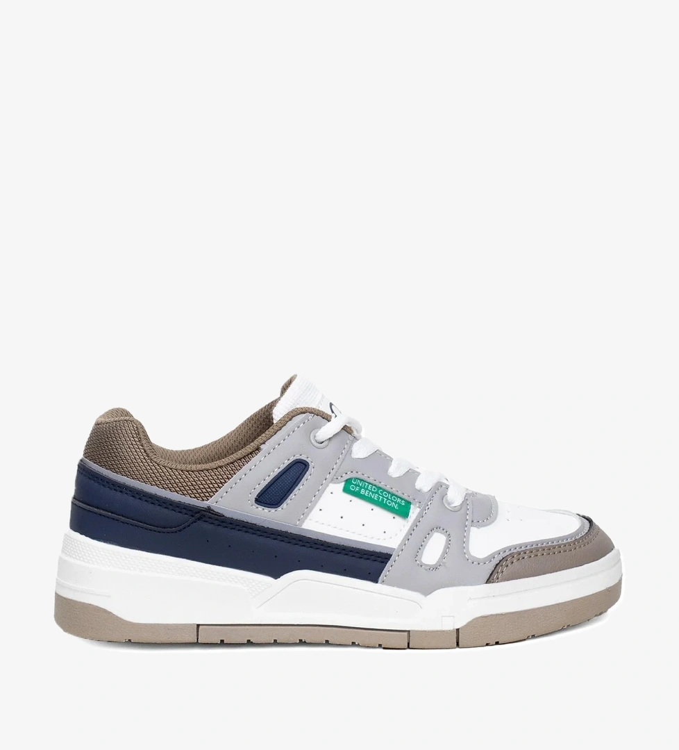 Benetton BNI-11130 Kadın Klasik Sneaker Beyaz model görseli