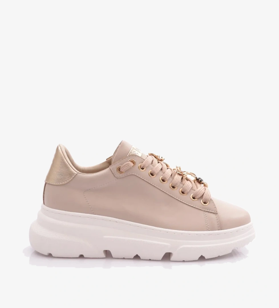 Es852 Kadin Kalin Taban Ari Tokali Sneakers Ayakkabi