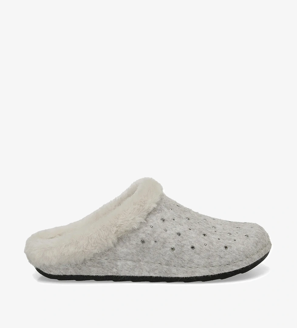 603231.Z4PR Bej Kadın Ev Terliği - Görsel 1