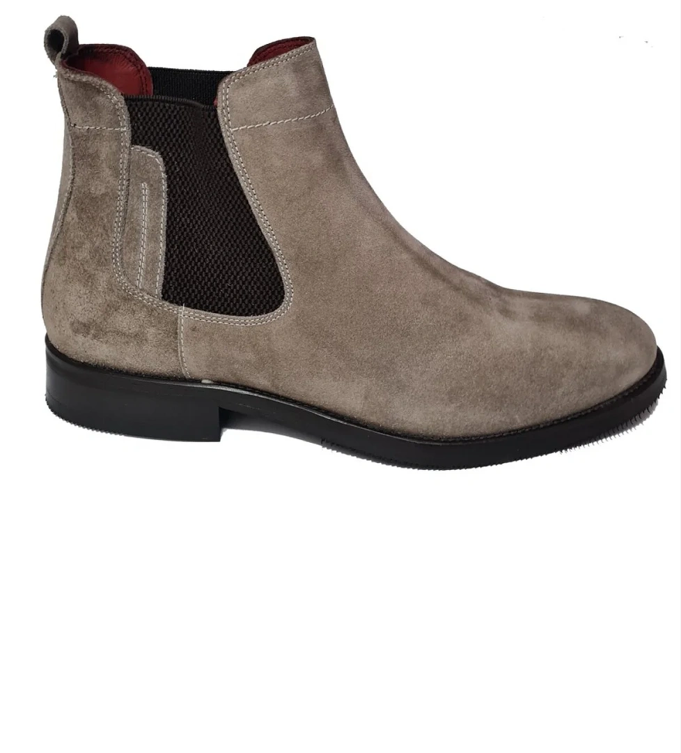 Bağsız Çift Lastikli Hakiki Deri Erkek Chelsea Bot 20005